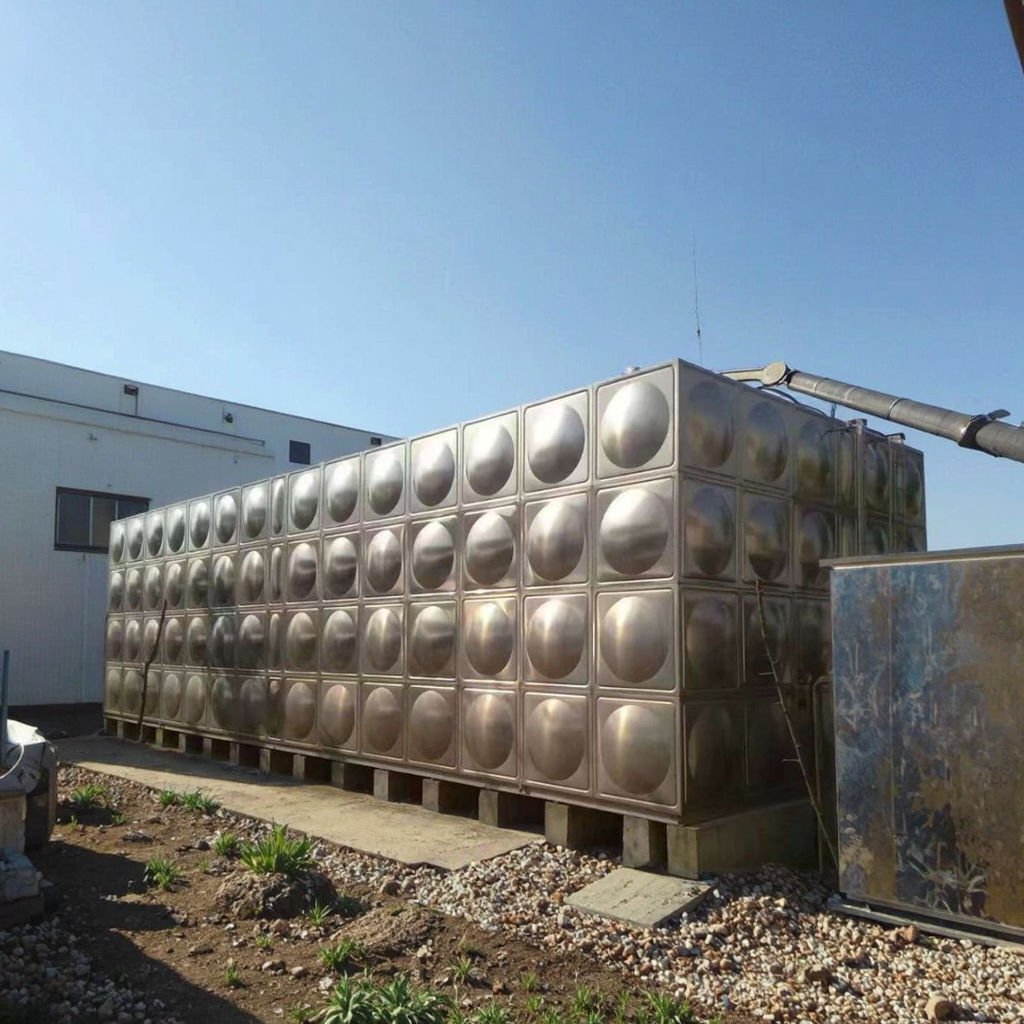 Public facility overhead tank