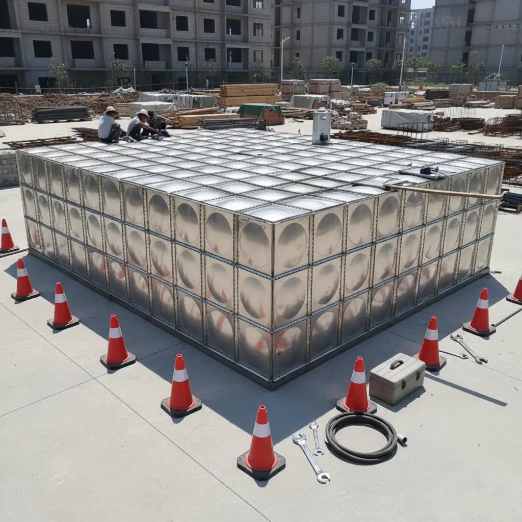 Industrial water treatment tanks — utility and process water