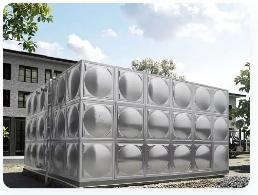 Stainless steel bolted water tank applications
