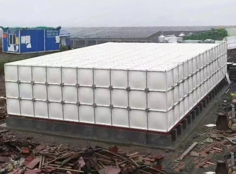 GRP and FRP sectional water tank