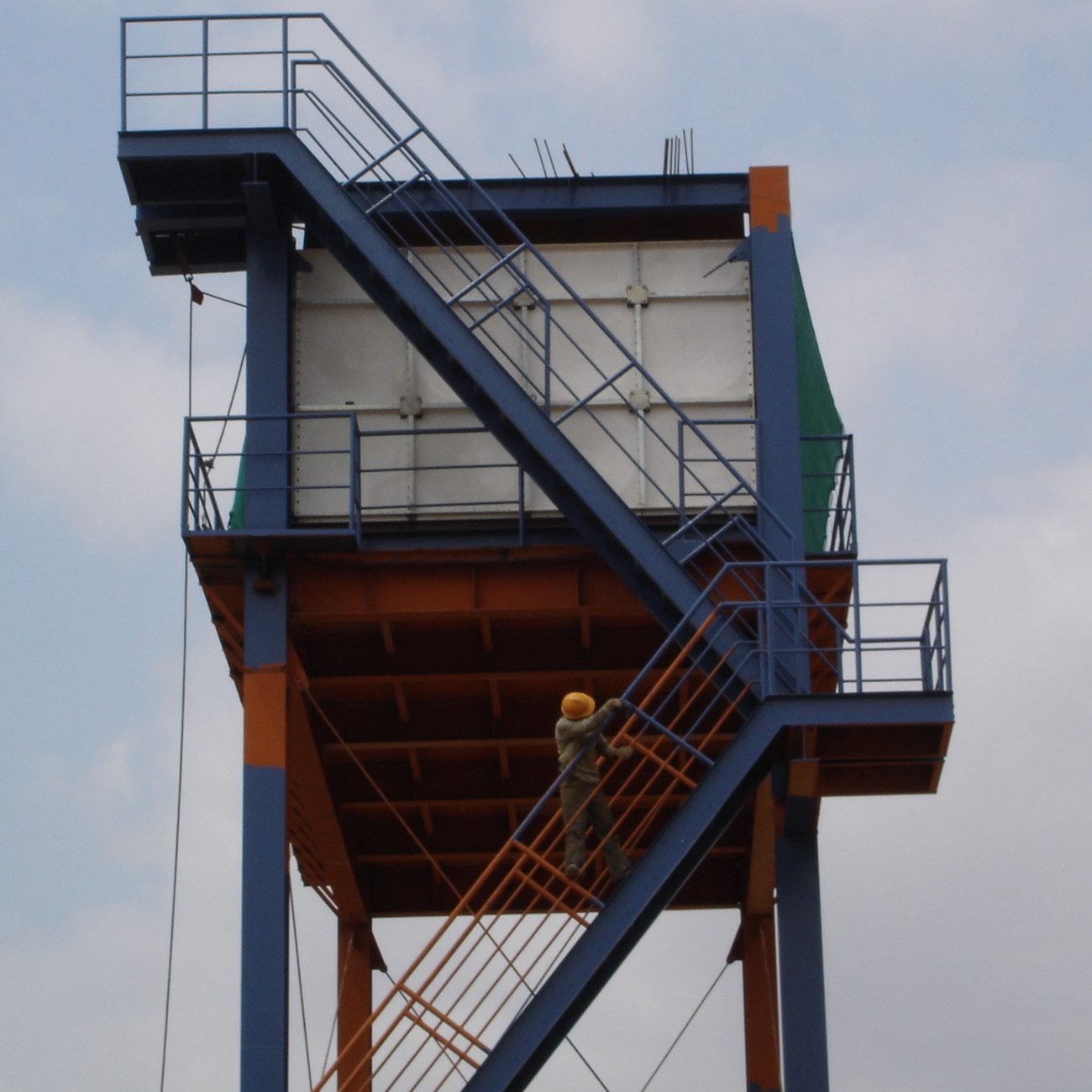 FRP firefighting water tank
