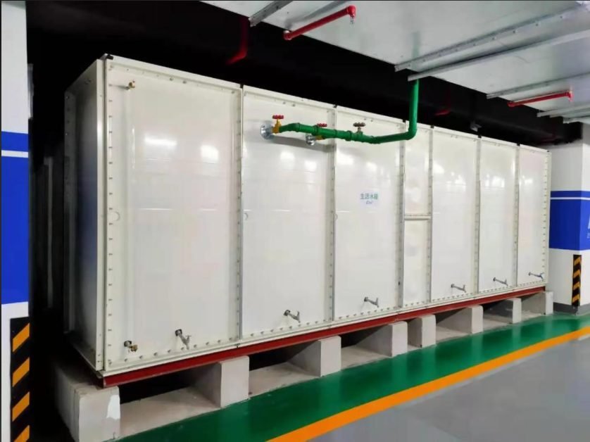 GRP potable water tank