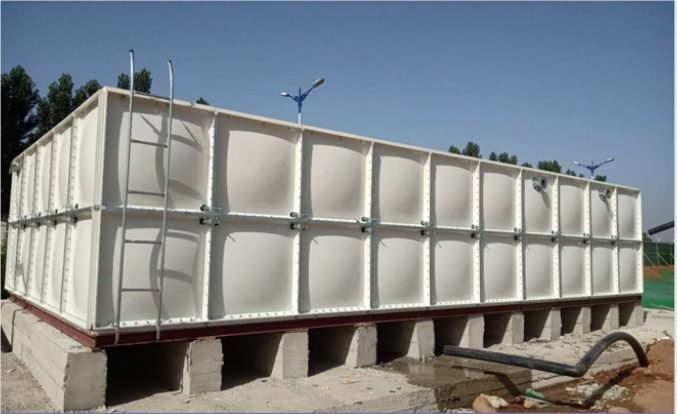 Municipal glass-fused-to-steel water storage project